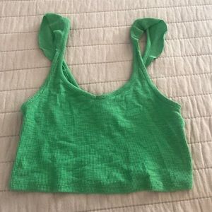 Urban outfitters crop ribbed tank